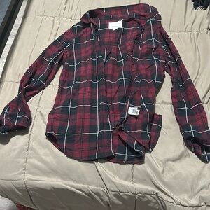 Aeropostale Button Down Flannel Shirt. Size small.